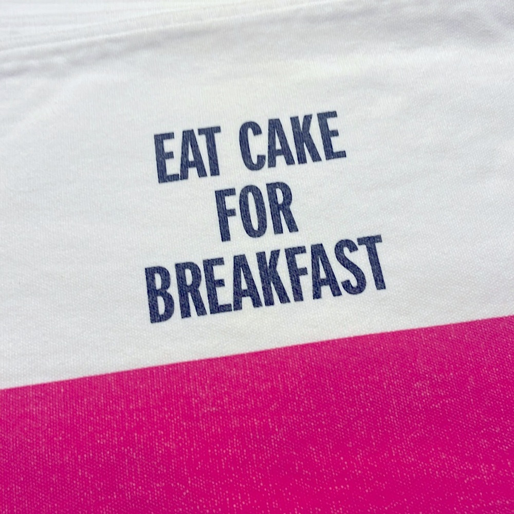 4 x KATE SPADE “EAT CAKE FOR BREAKFAST” PLACEMATS 🍰🩷✨🥂